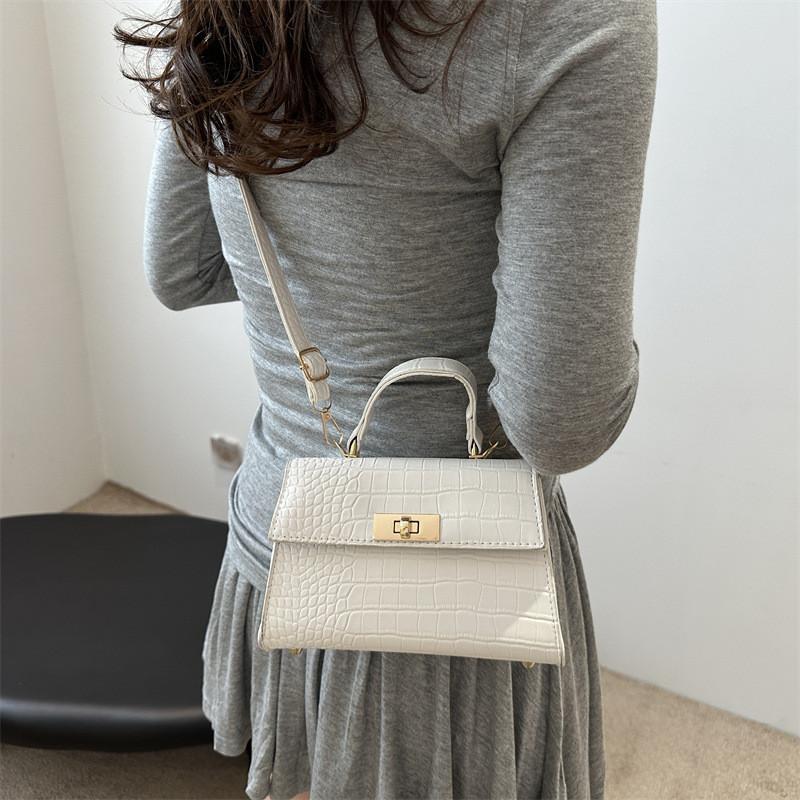 Fashionable Minimalist Women's Small Shoulder Bag 2024 Trendy Crossbody Purse Soft Pu