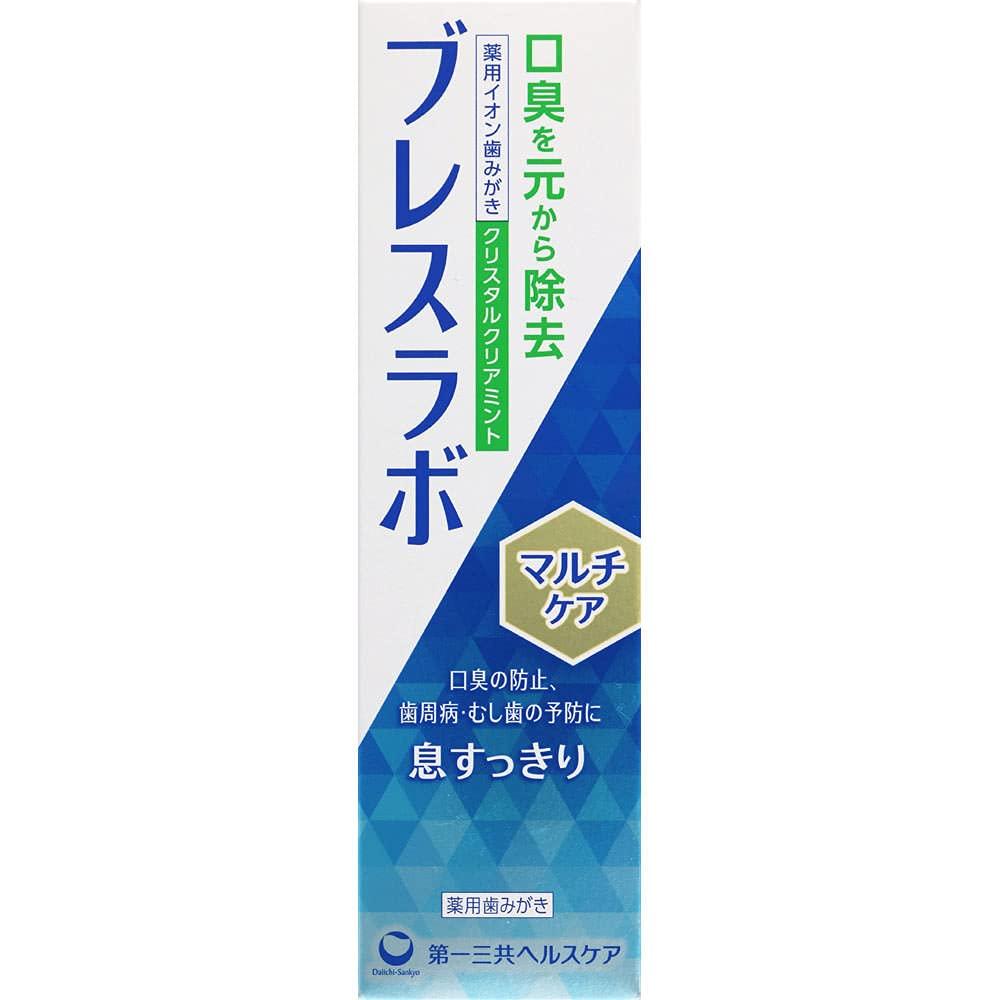 

[Set of 2] Breath Lab Multicare Crystal Clear Mint 90g