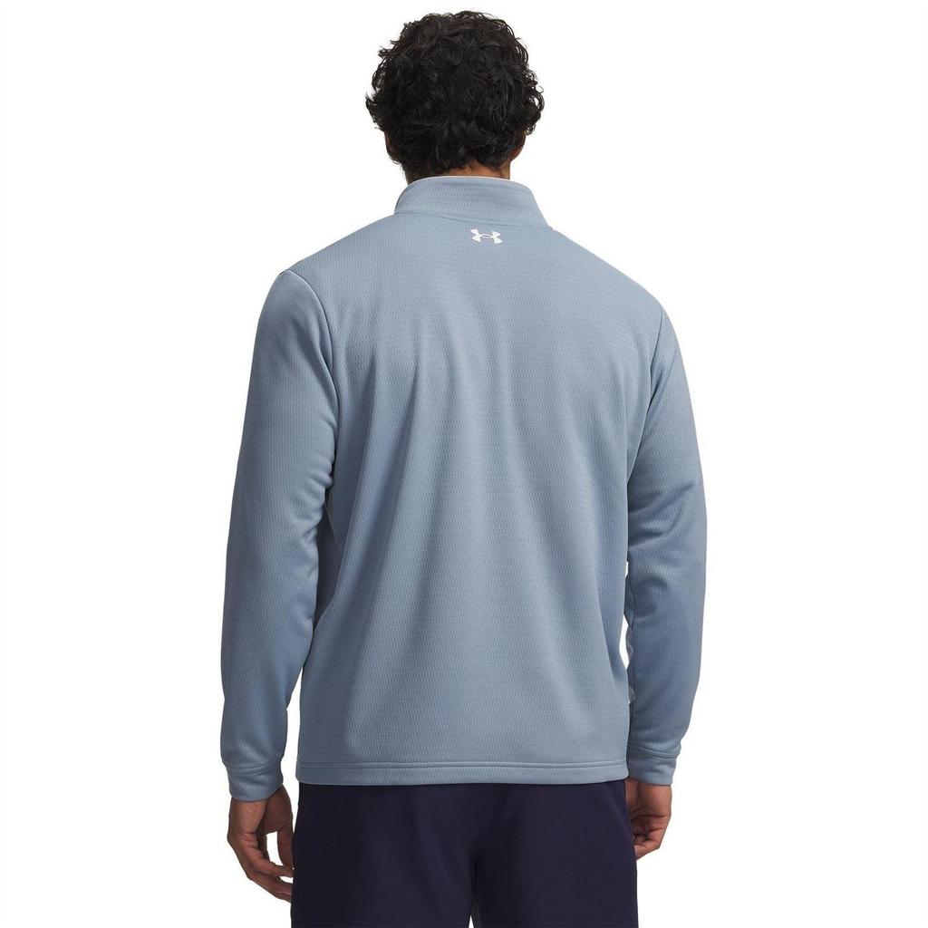Under Armour Mens Matchplay Quarter Zip Fleece Top