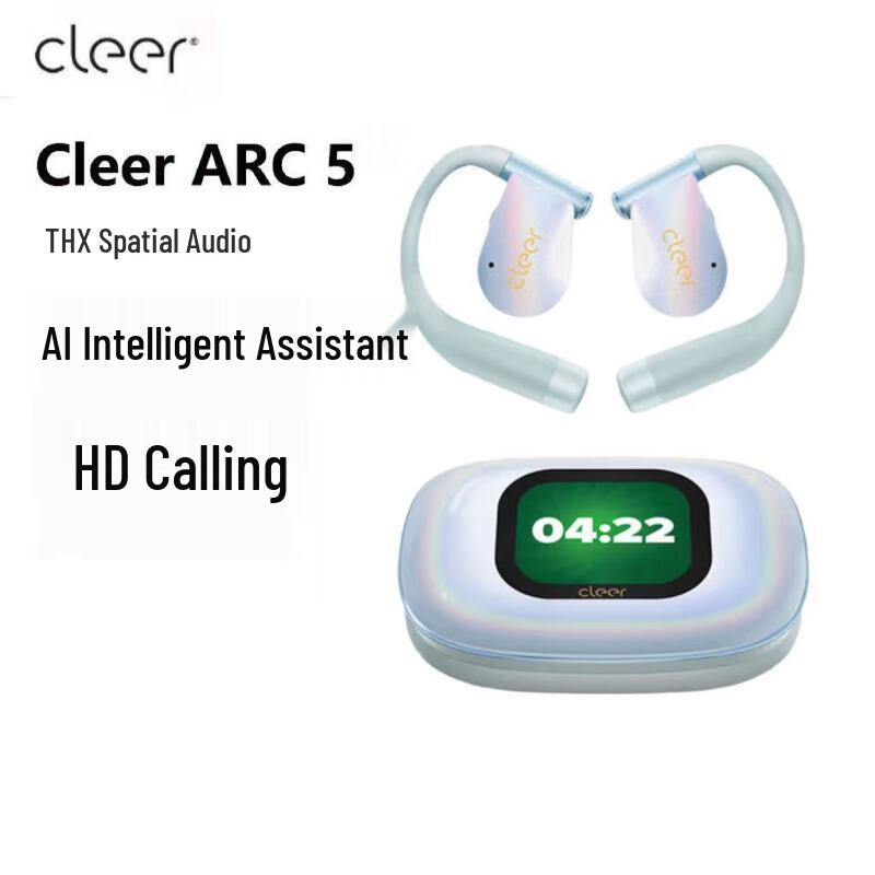 

Cleer ARC 5 Open-Ear AI Sport Bluetooth Headphones