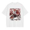Anime MMushoku Tensei Magliette Oversize Vintage Lavate Unisexga Greyrat Eris Maglietta Roxy Maglietta Sylphiette Top T-shirt Cotone