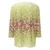 3/4 Sleeve Shirts For Women Cute Print Graphic Tees Blouses Casual Plus Size Basic Tops Pullover