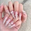 Ribbon Bow Nail Art Mold Silicone Cartoon Bowknot Pattern Nail Art Decorations Nail Polish Filling Mold Relief Design Manicure