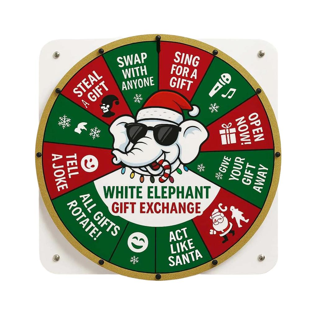 Funny Exchange Party Game Turntable, Gift Exchange Family Game, Christmas Stocking Gift Exchange Turntable Game, Suitable For Men And Women