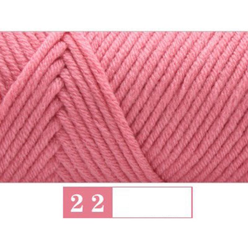 Vogue Milk Cotton Yarn Cord Fashion 8Ply Home For for Diy Knitting Scarf Handmade Accessories Sewing Line Crochet Thread