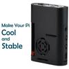 ASB Cooler for Raspberry Pi 4 Model B, Pi 4B, Pi 4 Heatsink with Cooling Fan Case Shell Cover