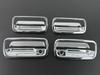 BRIGHTZ Chrome Door Handle Covers with Knob and Plate for Land Cruiser Prado 90 Series/95 Series [DHC-NOBU-211] 733