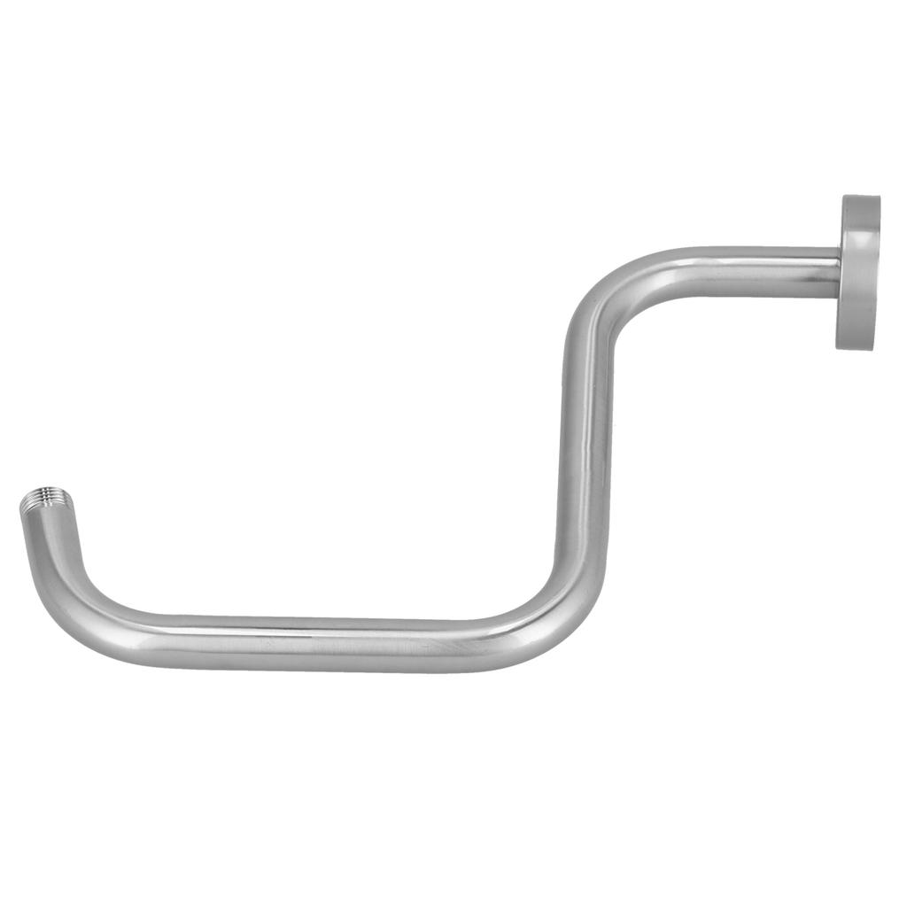 13 Zoll S-Form Duscharm Amerikanischer Edelstahl Duschkopf Steigrohr Verlängerung Halterung Badezimmer