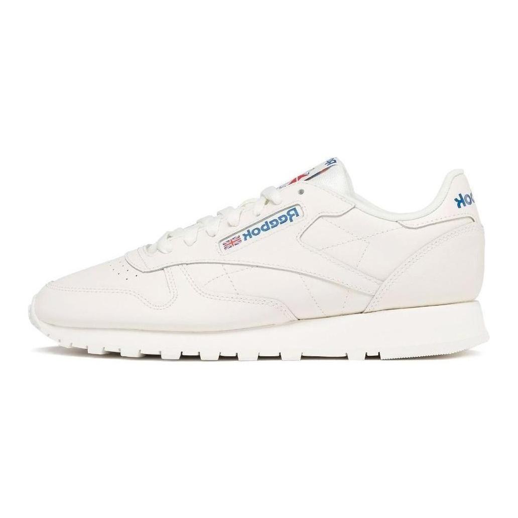 

Reebok Classic Leather Chalk Vector Blue Red Unisex Sneakers White Vector-Red 100032947 42.5