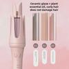 New Double Groove Wave Automatic Curling Iron - Negative Ion Technology for Hair Care, Prevents Damage.