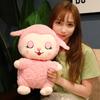 Non-Toxic New Kawaii Sleeping Sheep Plush Toy Cute Lamb Stuffed Doll Animal Alpaca Pillow Room Decor Cartoon Toys For Children Kids Toys Gift