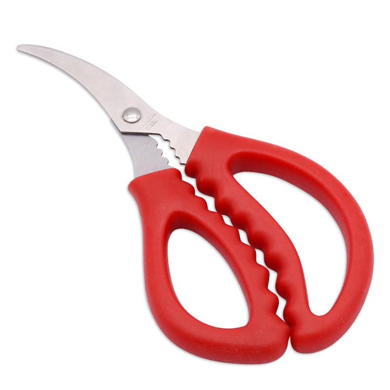 Multi-functional Stainless Steel Seafood and Shrimp Peeling Scissors