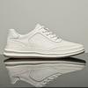 Men's Trainers Shoes New Autumn Genuine Leather Sneakers Non-Slip Lace-Up Casual Shoes Hollow Out Male Treking Footwear Trainers