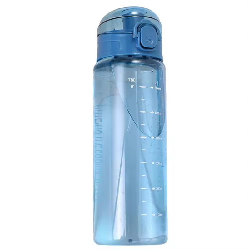 Auslaufsichere Sport-Wasserflasche Hohe Qualität Tour Wandern Tragbar Meine Lieblings-Getränkeflaschen 550ml 780ml