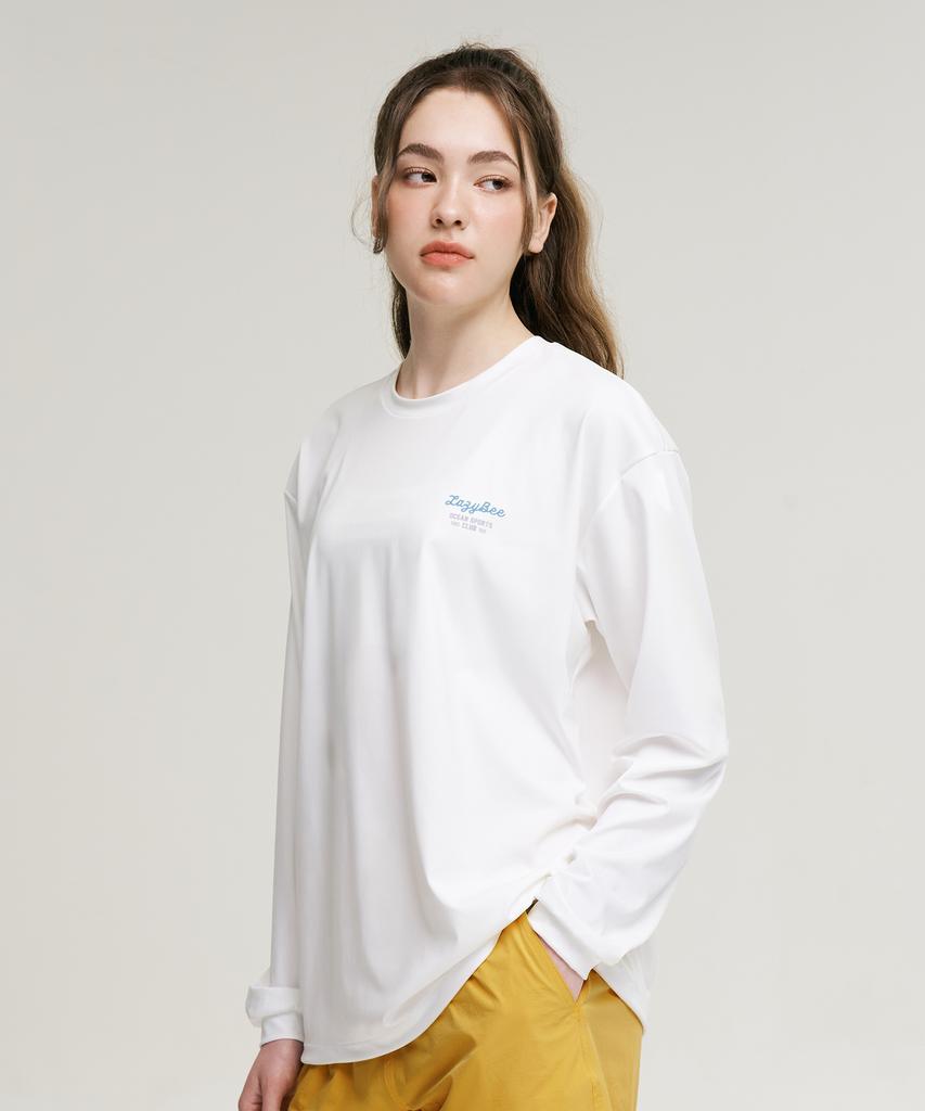 Leijibi Airfresh String Oversized Rash Guard Long Sleeve Women'S & Men'S Swimwear Mw (7 Colors) (A Type)
