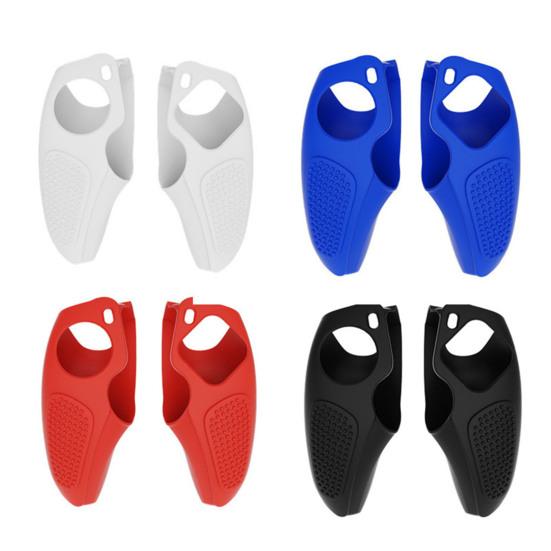 1 par handkontrollskydd Silikon Delat Skyddande Hölje Handkontrollhud för PS5 Mjuk Handhållen Spelkonsolväska för PlayStation Portal