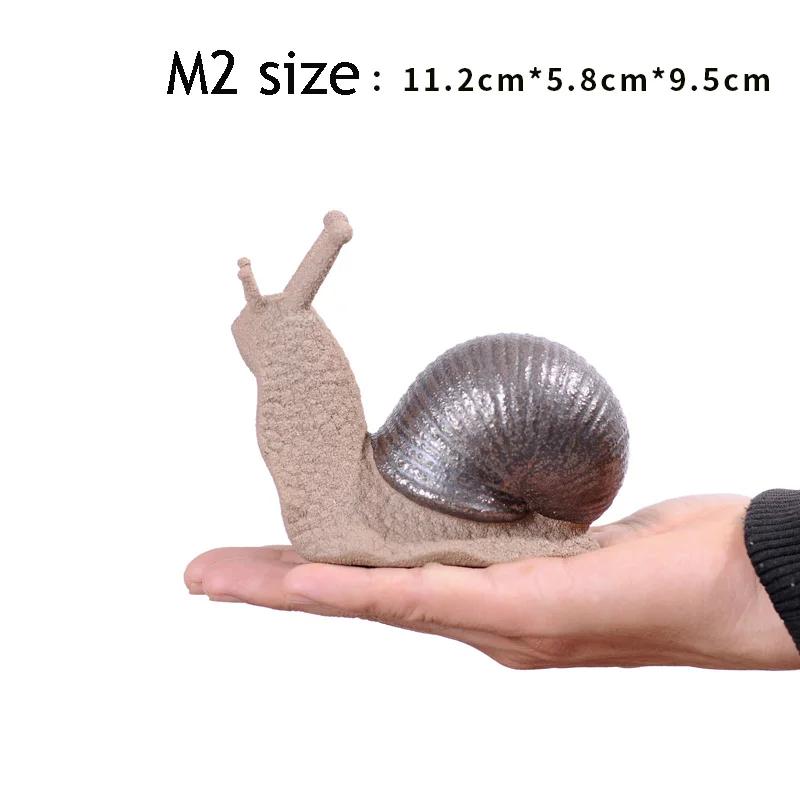 Tea Pets Snail Ornaments Succulent Flowerpot Simulation Ceramic Crafts Jewelry Home Garden Decoration Figurines & Miniatures