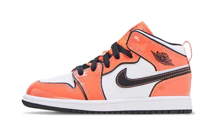 Jordan 1 Mid SE PS Turf Orange BQ6932-802 35