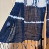 Used Indigo dyed lightweight stole/shawl
