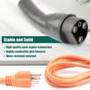 EV Charger Replacement Cord 10ft Length 3 Prong 120V Input Weather Resistant Construction For Multiple Golf Cart Brands