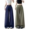 2025 Women's American-Style Wide-Leg Sweatpants: Loose, Relaxed, Korean-Inspired Casual Autumn Wear