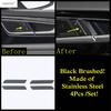 Window Lift AC Air Vent Head Lamp Gear Panel Cover Trim For VW Volkswagen Atlas / Teramont   Stainless Steel Accessories