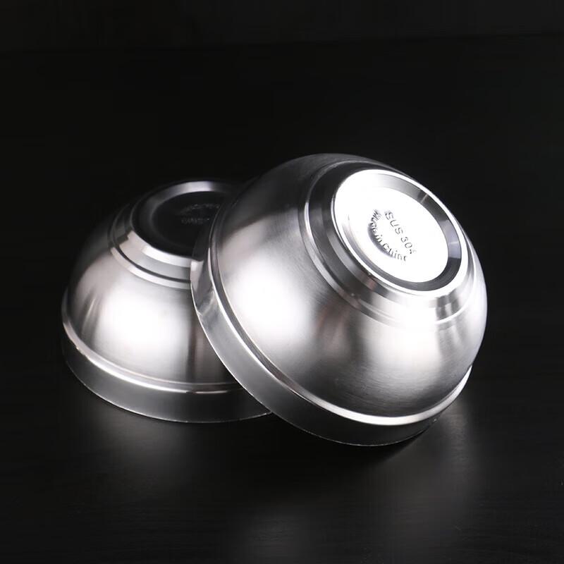 LIJIA KITCHENWARE Dubbelwandige Geïsoleerde Kommenset van 304 Roestvrij Staal