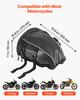 Motorcycle Tail Bag, 10 L Motorcycle Rear Seat Bag with Waterproof Rain Cover, Outdoor Sports Motorbike Luggage Storage Trunk Rack Backpack Handbag