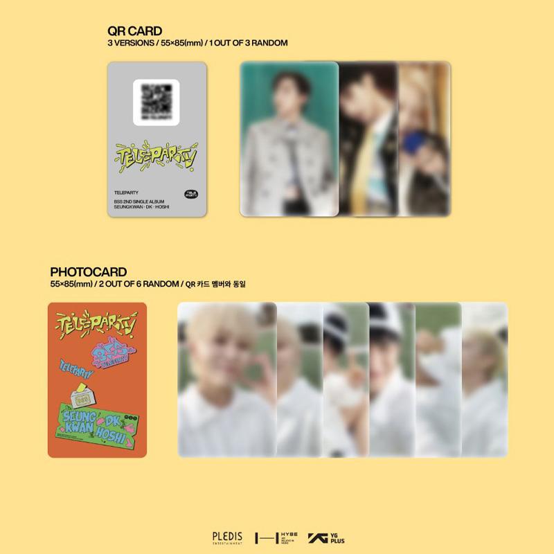 BSS (ŞAPTESPREZECE) - Al doilea album single ‘TELEPARTY’ versiunea Weverse Albums
