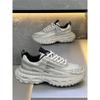 Summer new breathable mesh shoes casual platform dad shoes mbz