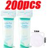 Disposable Makeup Remover Pads Soft Breathable Round Edge Daily Face Cleaning Cotton Pads Gentle Skin Care Facial Cleansing Wipe