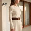 Vintage Style Waist Cincher Wide Belt, Women Retro Faux Leather Belt with C Versatile for Buckle, Brown Suede High Street Dresses Jeans Fashion