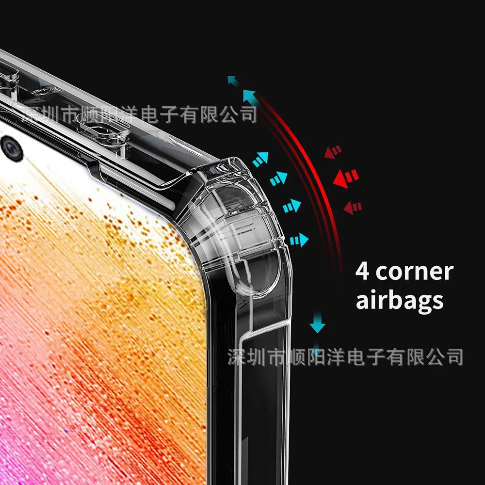 Applicable to Samsung Galaxy A91 A90 A81 A73 A72 mobile phone case acrylic high-transparency protective case