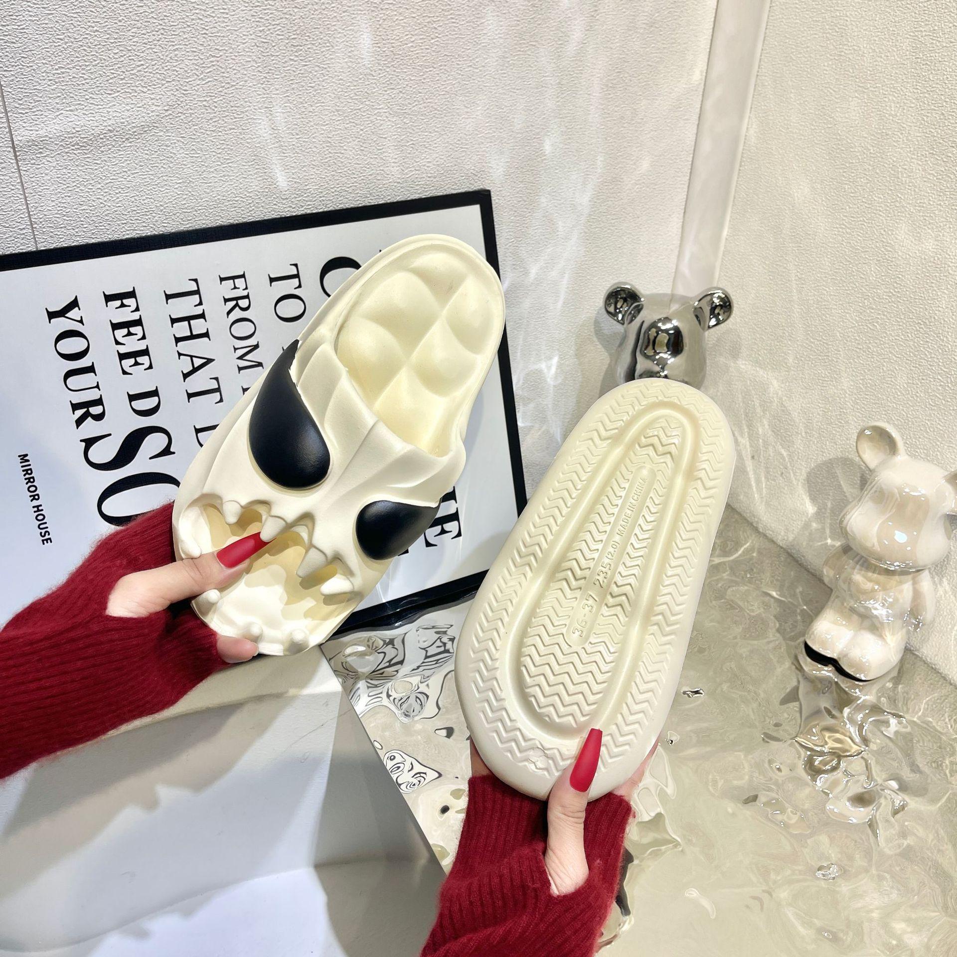 Тапочки с элегантным скелетным дизайном | Летние повседневные дышащие удобные | Выбор — фото 4