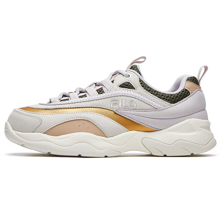 

Fila Ray Ретро Повседневные Низкие Кроссовки Женские Кроссовки Кремово-Белые F12W011104FGC 38