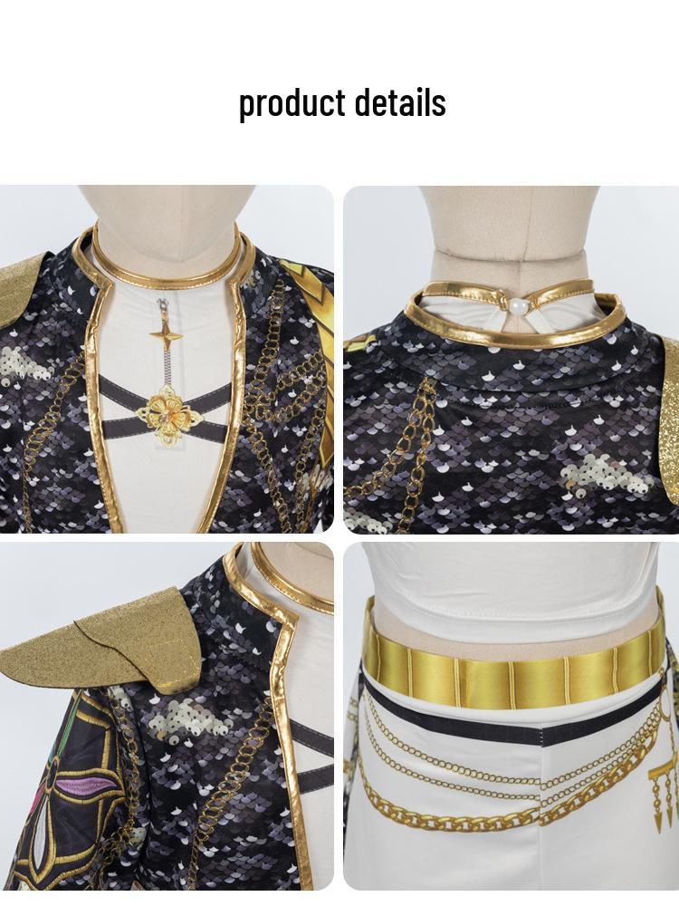 Lumi K/DA Girl Group Sequin Cosplay Costume for Kids - KPOP DEMONHUNTER Set