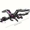 246pcs Black Pixel Dragon Movie Model Building Blocks, Halloween Gifts, Christmas Gifts, Birthday Gifts