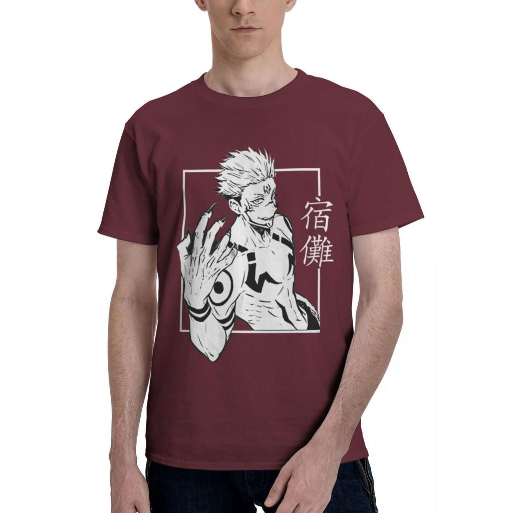 Unisex Ryomen Sukuna Graphic 100 Cotton Casual Breathable Confortable Anime Mens Clothing Deals Funny Gifts