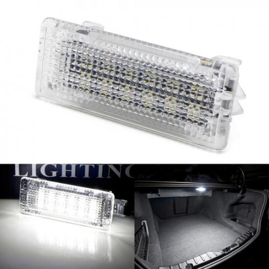 

One Xenon White Full LED Cargo Area Light Assembly For Porsche 718, 981 911/991