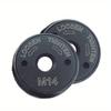 1pc M10/M14/5-8/11 Thread Quick Release Flange Nut for Angle Grinder - Heavy-Duty Metal Clamping Flange with Locking Nut Pressing Plate,Secure Tool