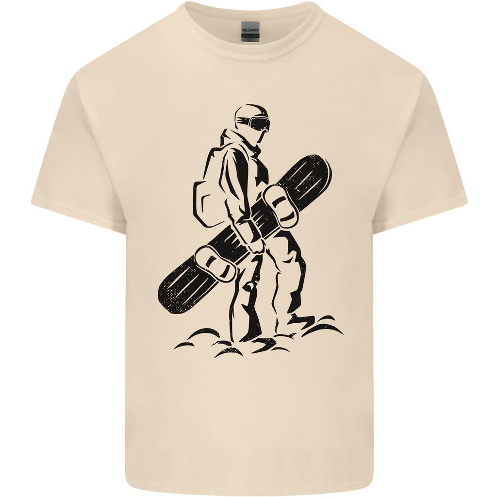 A Snowboarder Snowboarding Winter Sports Unisexs Light Cotton TShirt
