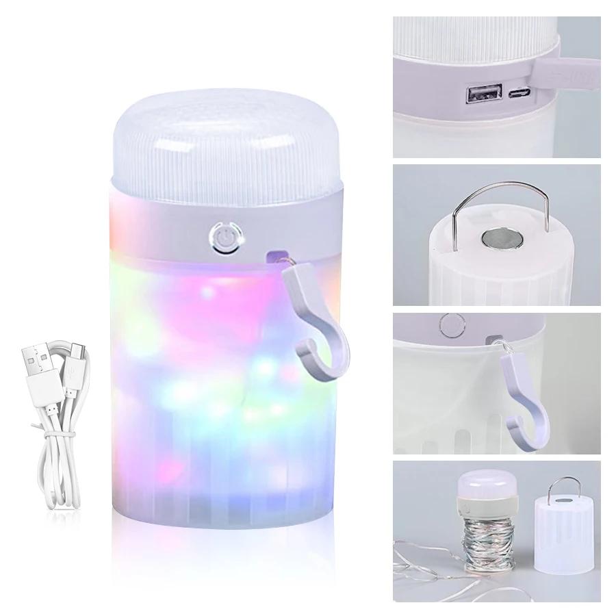 

Multifunctional Camping Colored String Lights LED Ultra-long Life Outdoor Atmosphere Light 10m Christmas Decoration Light String