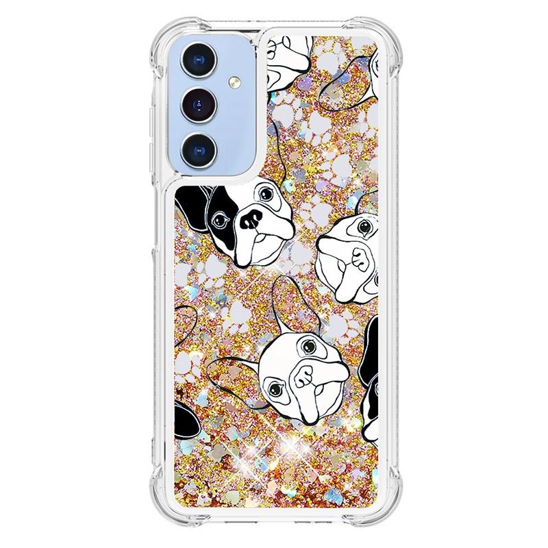 A55 A35 A15 5G Case Cartoon Glitter Quicksand Liquid Cover For Samsung Galaxy A55 A35 A15 A25 A54 A34 A14 A24 A05 A05S Case Etui