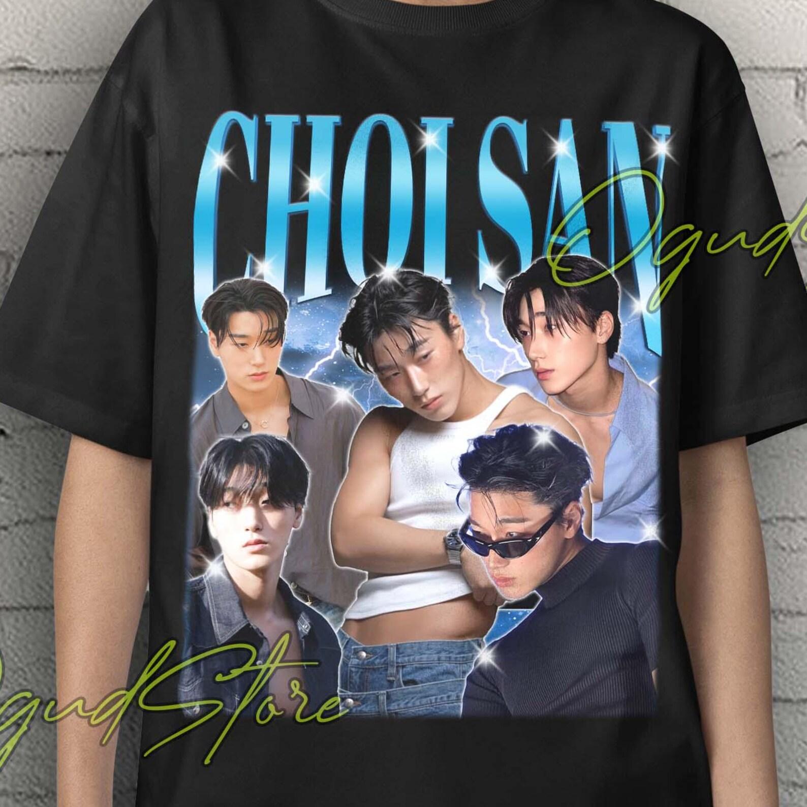 Choi San ATEEZ Unisex T-Shirt: Kpop Idol Merch 2XL