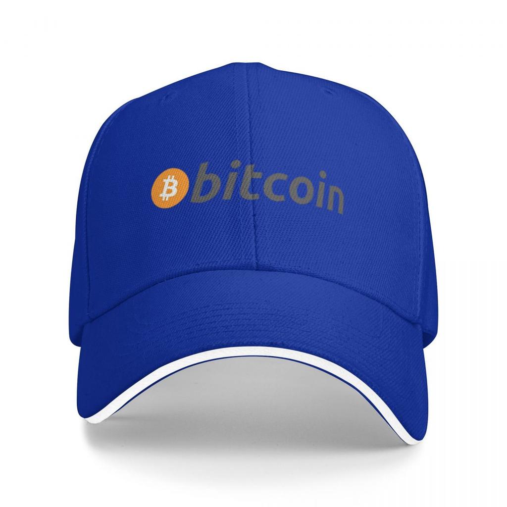 Unisex Baseball Hats Bitcoin Icon Cryptocurrency Art Outdoor Streetwear Summer Sports Baseball Caps Hip Hop Cap Casquette Hats
