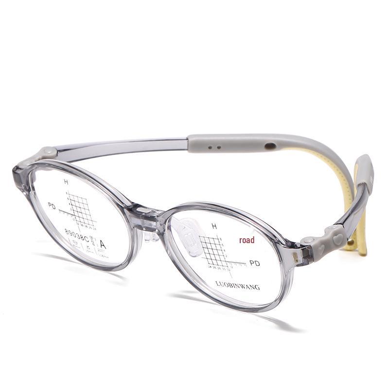 Eco-friendly Ultra-light Kids' Myopia Control Silicone Glasses Frame, Drop-resistant and Comfortable