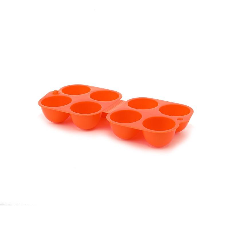 1 Pc 2/4/6 Grid Outdoor Camping Tableware Portable Camping Picnic BBQ Egg Box Container Storage Boxes Travel Kitchen Tools