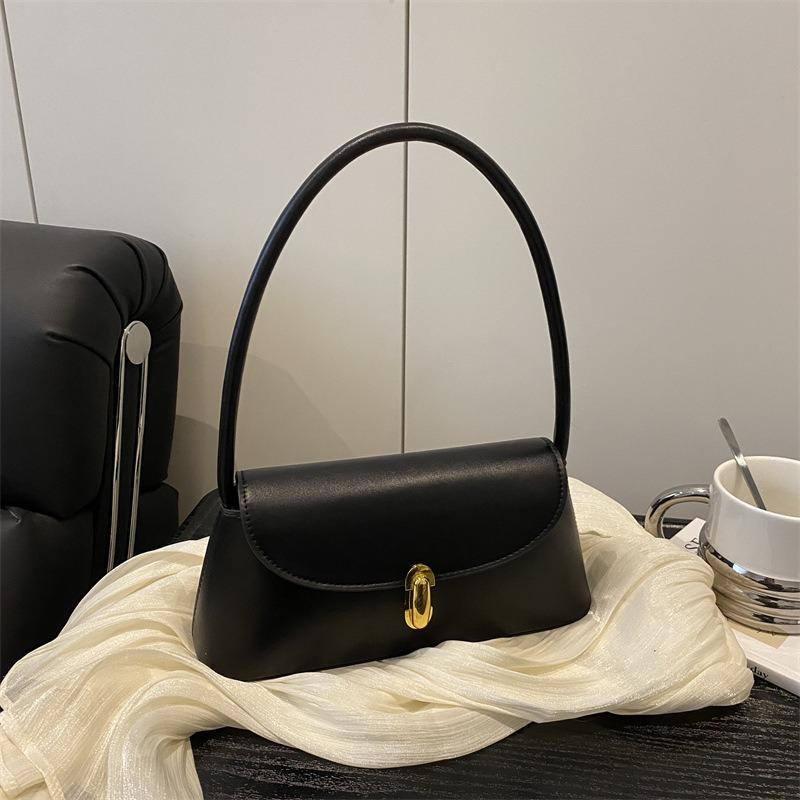 High-end Fashion Spring and Summer Retro Armpit Bag Women's Bag New Trendy and Popular Versatile Single Shoulder Small Square Bag