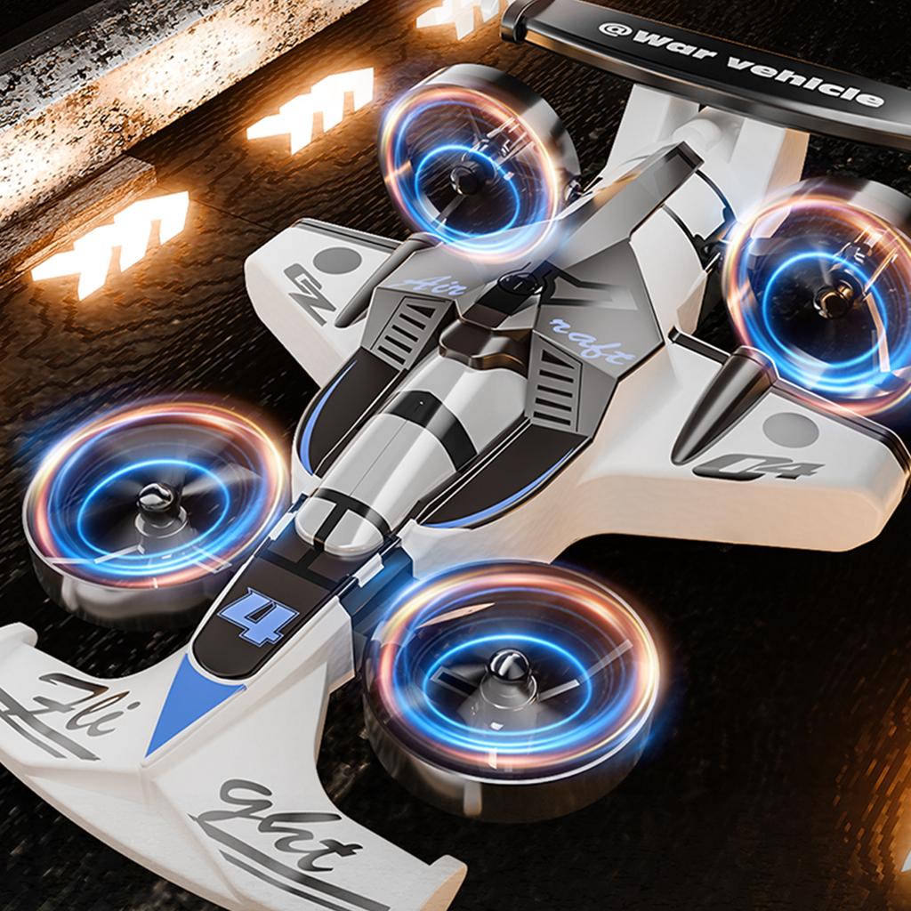 2-in-1 Land Air RC Quadcopter & Drift Car with 360 Rotation & Headless Mode 2.4G Remote Control Airplane Gifts for Kids Boys