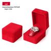Men's Rounded Corner PU Leather Watch Box - Stylish Flip-Top Design for Storage and Packaging